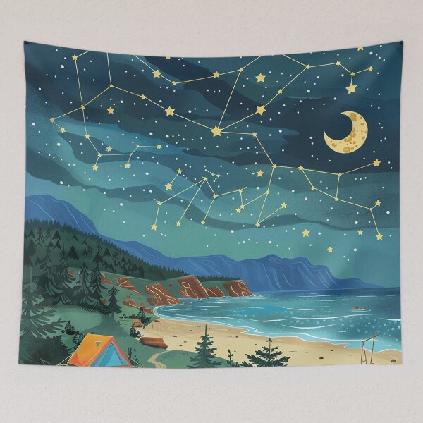 Item preview, Celestial Camping designed and sold by DabrowskiDesign.