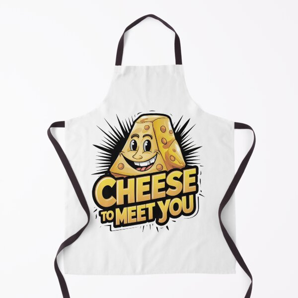 Item preview, Cheese to Meet You Grinning Cheese Funny designed and sold by deluxedigital1.