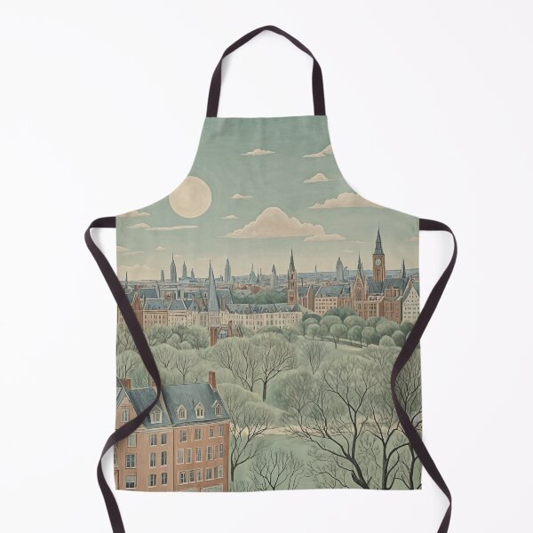 Item preview, Faded Metropolis: City Skyline in Subtle Hues designed and sold by Lizetteh.