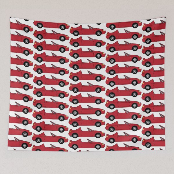 Item preview, Milano Red Honda Civic Del Sol designed and sold by FanboyCreations.