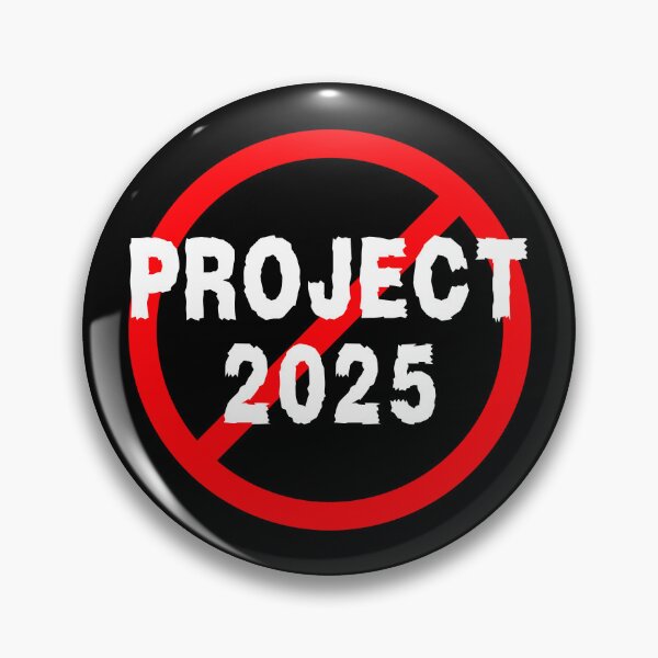 Item preview, Just Say No to Project 2025 (White) designed and sold by LyndaNoel Design.