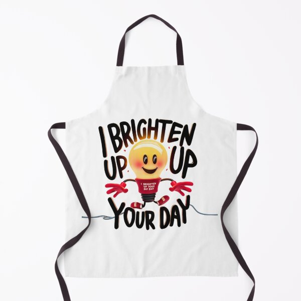 Item preview, I Brighten Up Your Day Cheerful Light Bulb designed and sold by deluxedigital1.