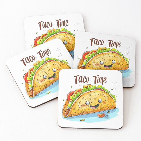 Item preview, Taco Time: A Tasty Delightful Artwork designed and sold by kjon88.