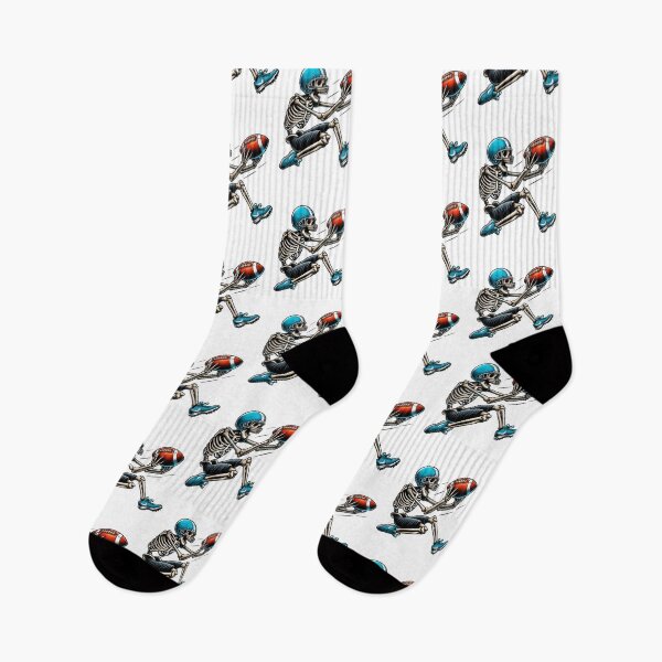 Item preview, American Football Skeleton Halloween Men Boys Football Fan designed and sold by clothesy7.