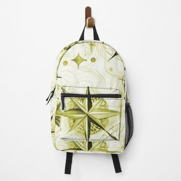 Item preview, Seamless Yellow Compass Watercolor Pattern designed and sold by MadeInR.