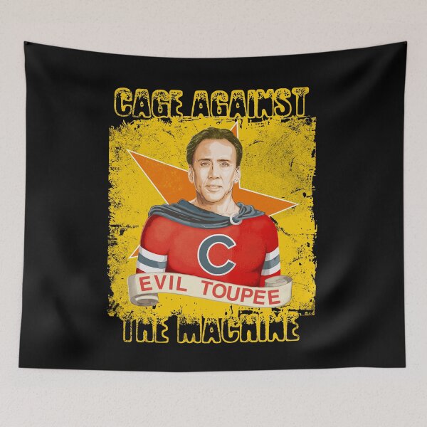 Item preview, CAGE AGAINST THE MACHINE designed and sold by Skullpirates.