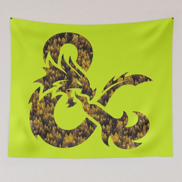 Item preview, Wooded Forest Dungeons and Dragons Logo designed and sold by SterkalaPress.