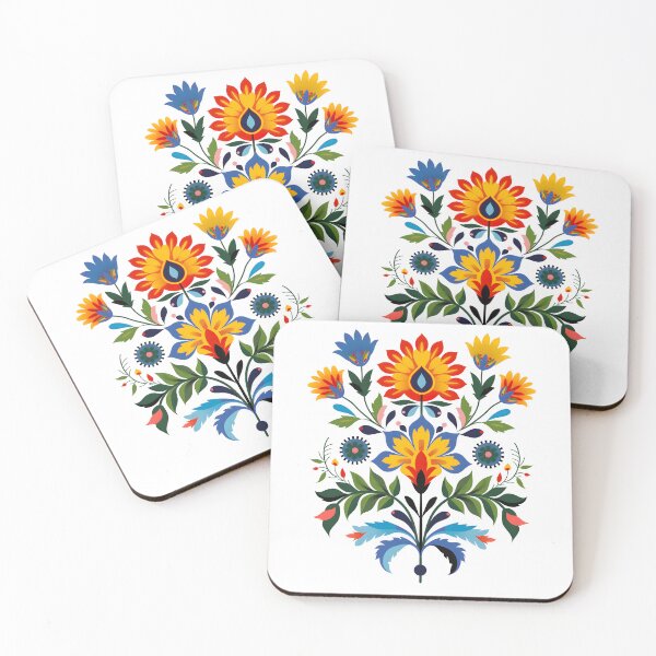 Item preview, Hungarian Folk Flower Design designed and sold by xiao xuans.