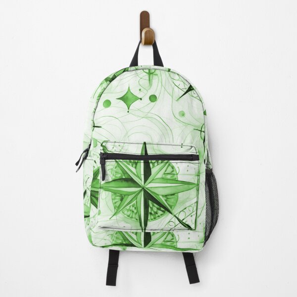 Item preview, Seamless Yellow Green Compass Watercolor Pattern designed and sold by MadeInR.