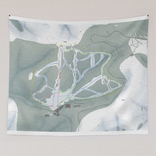 Item preview, Mt Lemmon Resort Trail Map designed and sold by Mapsynergy.