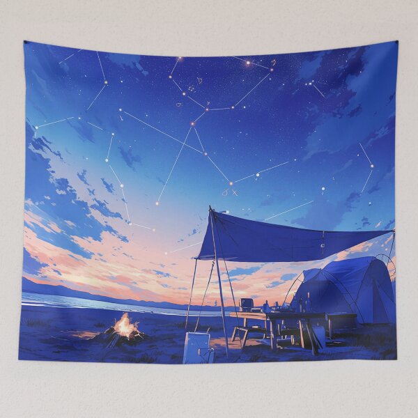 Item preview, Starlit Camping designed and sold by DabrowskiDesign.
