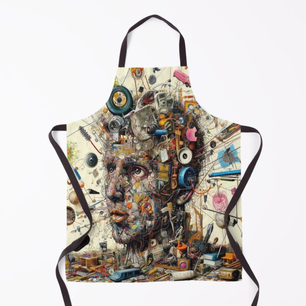 Item preview, Eclectic Arte Povera Portrait designed and sold by watsonvings.