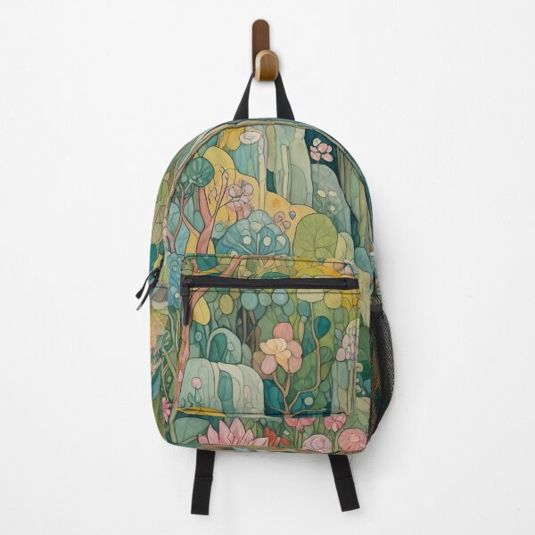 Item preview, Serene Cascades: Abstract Waterfall in Tropical Jungle designed and sold by Lizetteh.