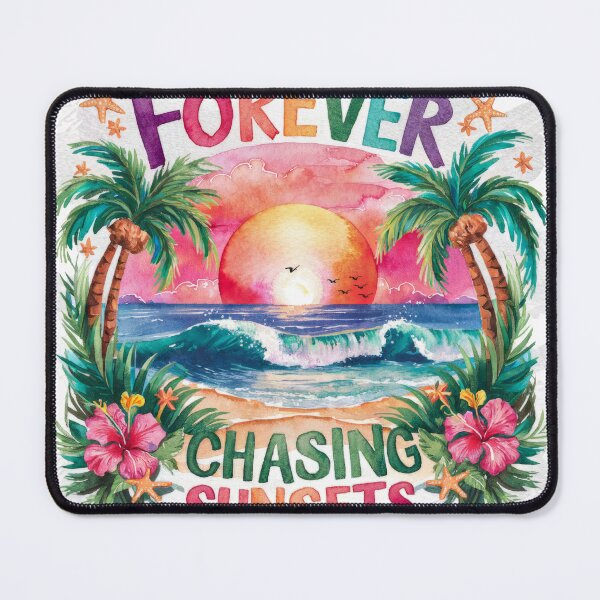 Item preview, Forever Chasing Sunsets designed and sold by Rozgani.