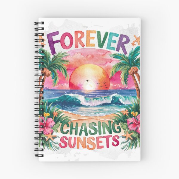 Item preview, Forever Chasing Sunsets designed and sold by Rozgani.
