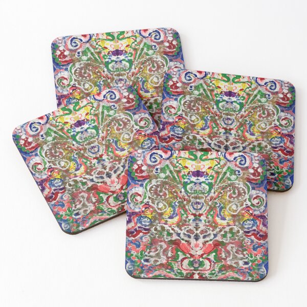Item preview, Colorful bilateral chaos painting designed and sold by ricoflinn.