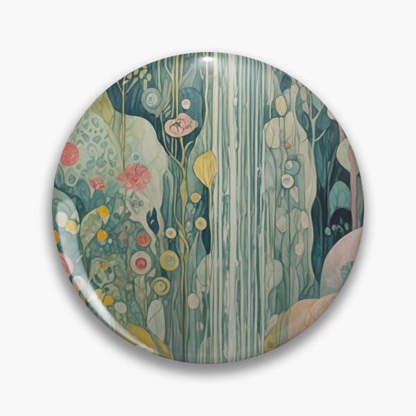 Item preview, Jungle Harmony: Abstract Waterfall in Tropical Wilderness designed and sold by Lizetteh.