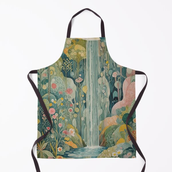 Item preview, Jungle Harmony: Abstract Waterfall in Tropical Wilderness designed and sold by Lizetteh.