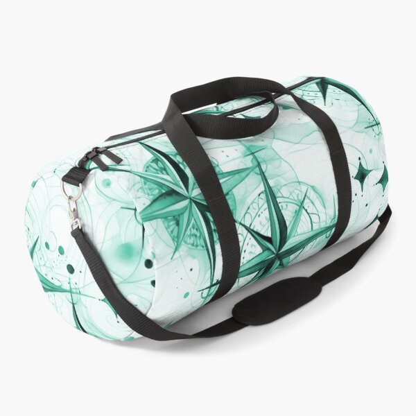 Item preview, Seamless Blue-Green Compass Watercolor Pattern designed and sold by MadeInR.