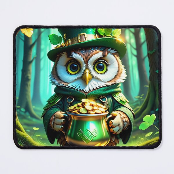 Item preview, Owl Leprechaun designed and sold by Jbl55.