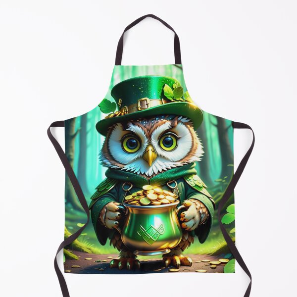 Item preview, Owl Leprechaun designed and sold by Jbl55.