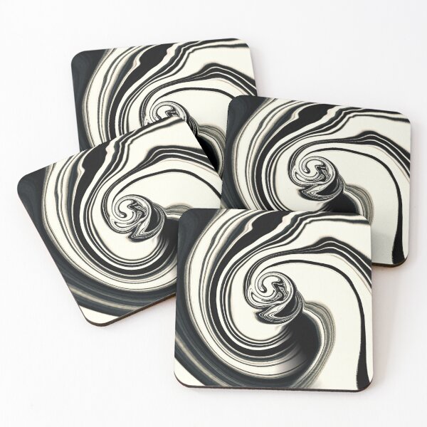 Item preview, Colour spiral in cream-black designed and sold by AnnabellaRh.