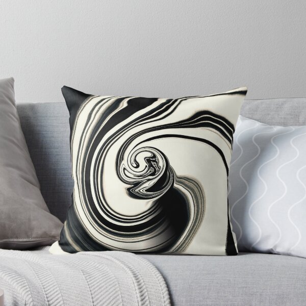 Item preview, Colour spiral in cream-black designed and sold by AnnabellaRh.