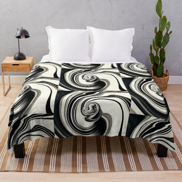Item preview, Colour spiral in cream-black designed and sold by AnnabellaRh.