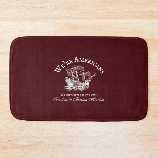 Item preview, Americans Only Serve Tea Iced or In Boston Harbor designed and sold by A-M-Watson.