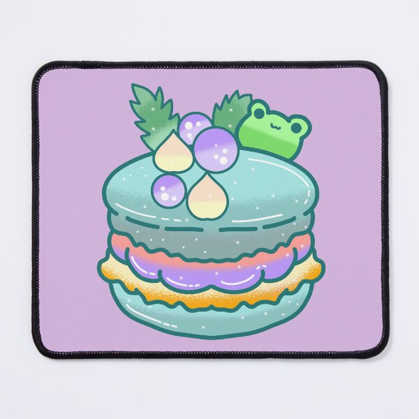 Item preview, Blue Cute Kawaii macaron froggy designed and sold by Quacktails.