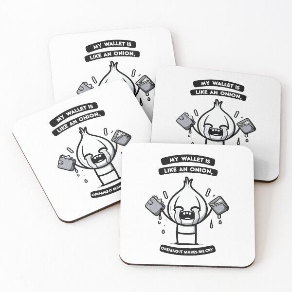 Item preview, My wallet is like an onion designed and sold by Made-by-Gus.