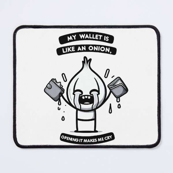 Item preview, My wallet is like an onion designed and sold by Made-by-Gus.