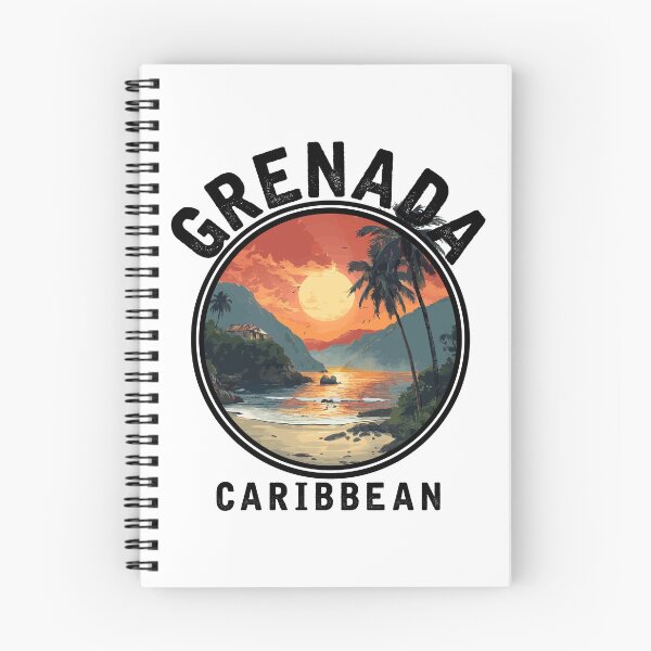 Item preview, Grenada - Caribbean (with Black Lettering) designed and sold by VelvetRoom.