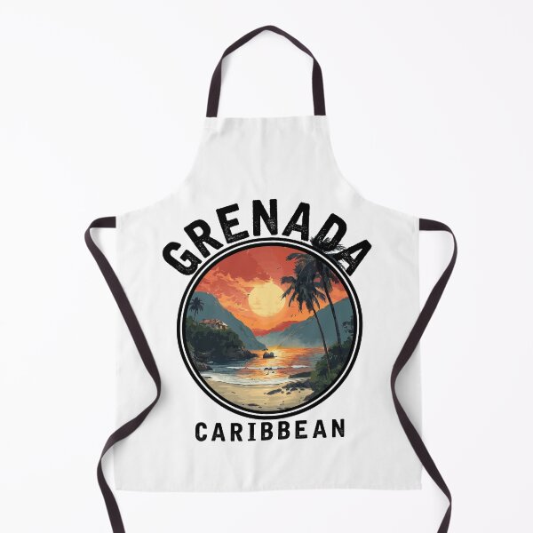 Item preview, Grenada - Caribbean (with Black Lettering) designed and sold by VelvetRoom.