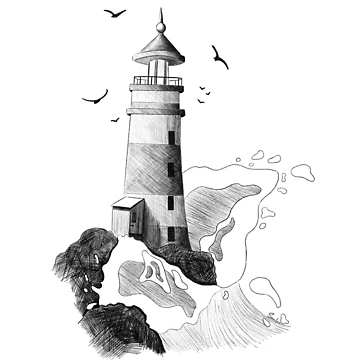 Artwork thumbnail, Lighthouse by RonsenCreations