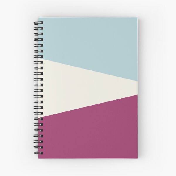 Item preview, MAROON RED, CREAM and DUCK EGG BLUE GEOMETRIC DESIGN PRINT designed and sold by RachelMacht.
