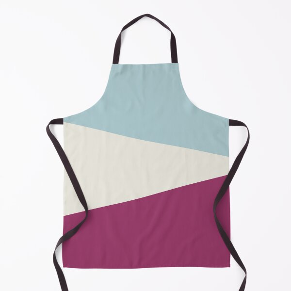 Item preview, MAROON RED, CREAM and DUCK EGG BLUE GEOMETRIC DESIGN PRINT designed and sold by RachelMacht.