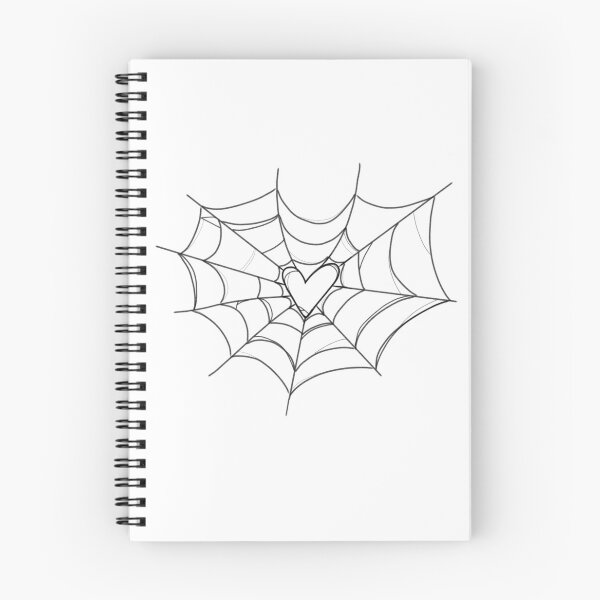 Item preview, heart spider web sticker designed and sold by himran.