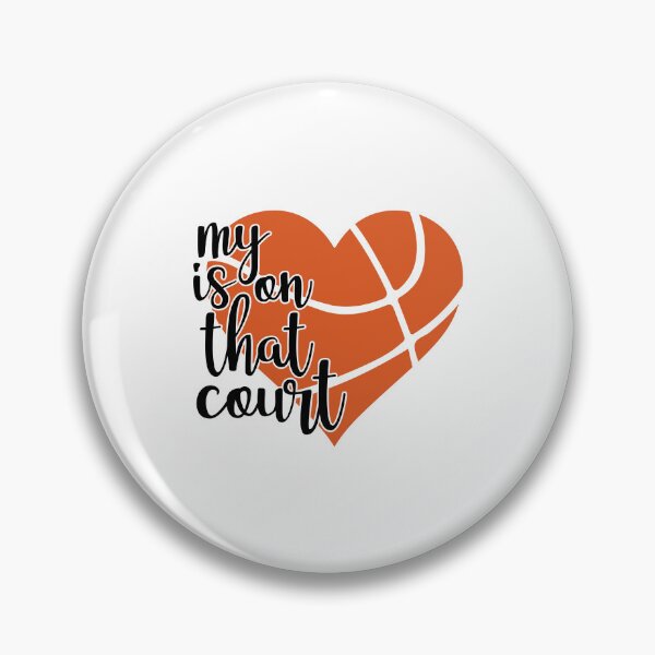Item preview, My heart is on that court designed and sold by Made-by-Gus.