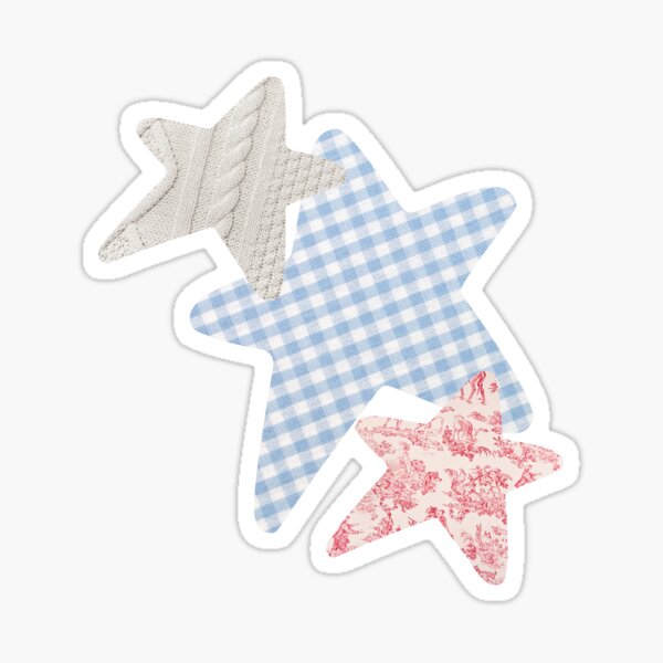 Item preview, Coquette Fabric Stars  designed and sold by artsyfartst.