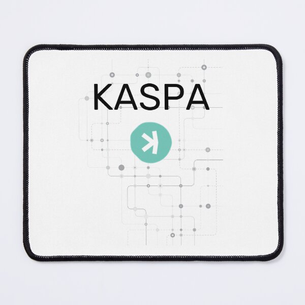 Item preview, Kaspa with Node Background designed and sold by caffeinateduser.
