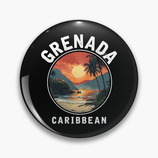Item preview, Grenada - Caribbean (with White Lettering) designed and sold by VelvetRoom.