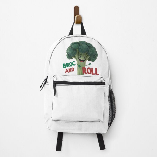 Item preview, Broc and Roll - Funny Broccoli Character designed and sold by deluxedigital1.