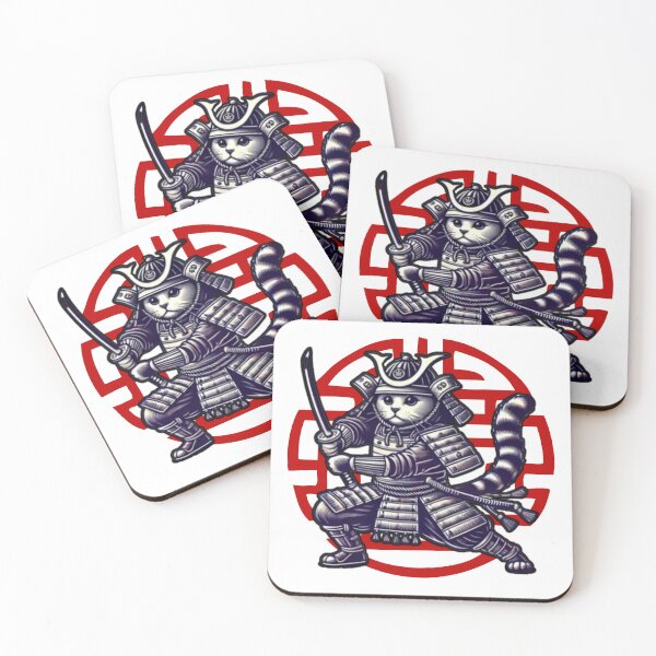 Item preview, Samurai Cat Warrior designed and sold by JediKittenWars.