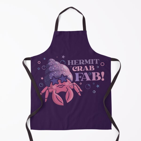 Item preview, Pink Purple Hermit Crab Fab designed and sold by opalskystudio.