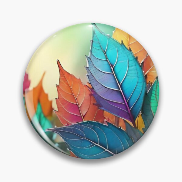 Item preview, Vibrant Leaves in a Spectrum of Colors designed and sold by masabo.