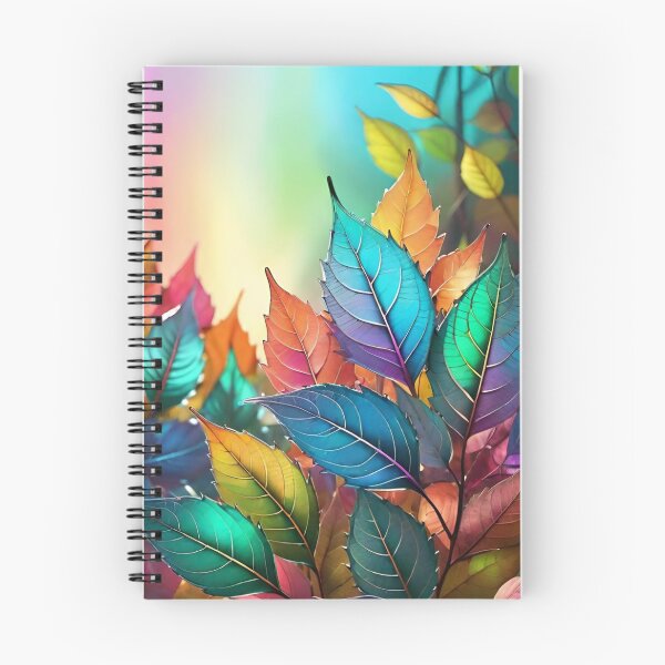 Item preview, Vibrant Leaves in a Spectrum of Colors designed and sold by masabo.