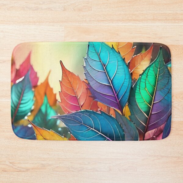 Item preview, Vibrant Leaves in a Spectrum of Colors designed and sold by masabo.