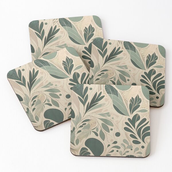 Item preview, Sage and wood pattern  designed and sold by Ilikeiwantilove.