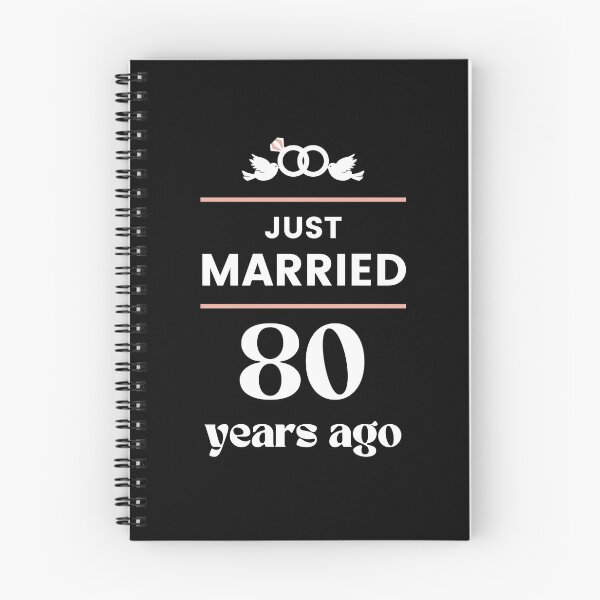 Artikelvorschau, Gerade verheiratet vor 80 Jahren 80. Hochzeitstag entworfen und verkauft von Davidpama.